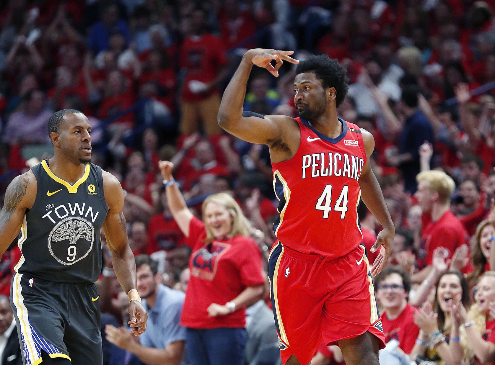 Warriors Pelicans Basketball (copy)
